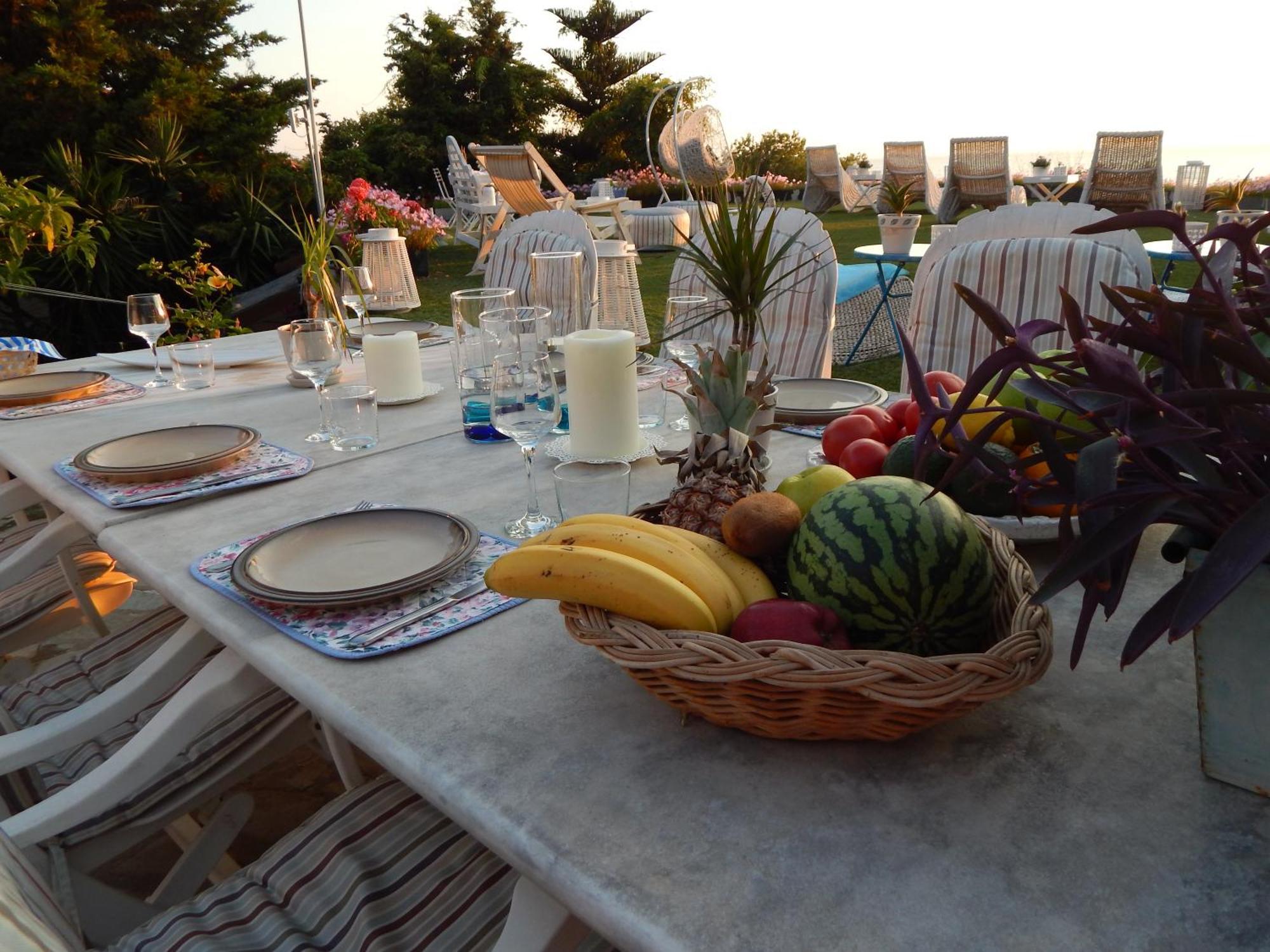 Palmina Mare Villa And Studios Paralia Vrachou Exteriör bild