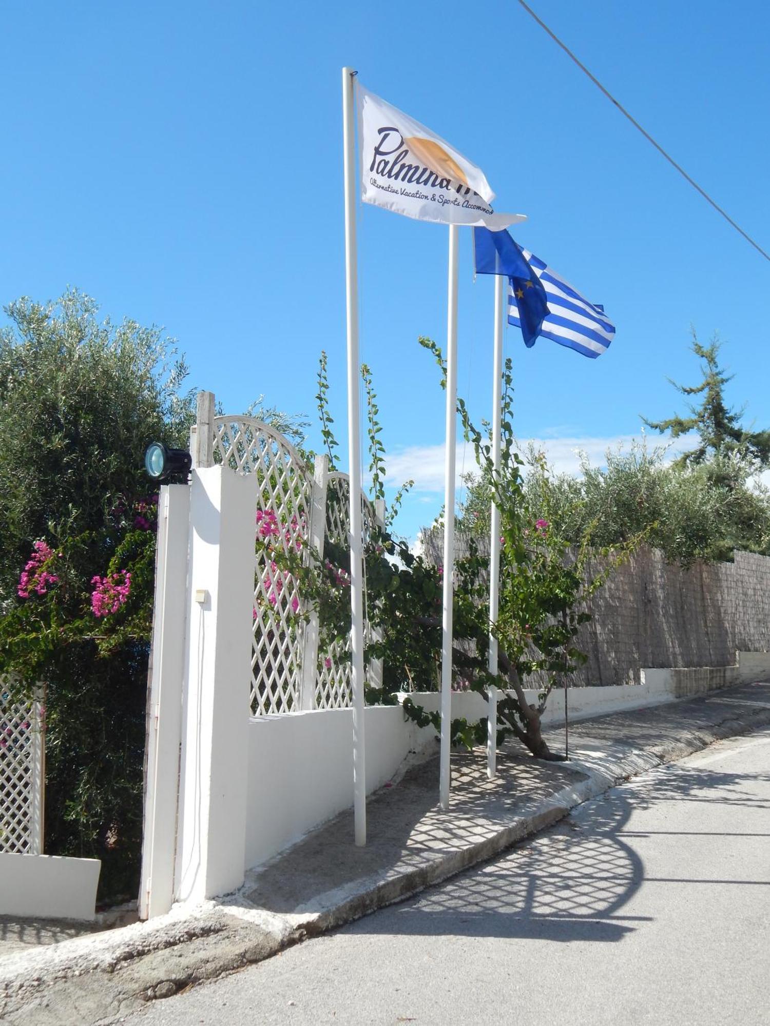 Palmina Mare Villa And Studios Paralia Vrachou Exteriör bild