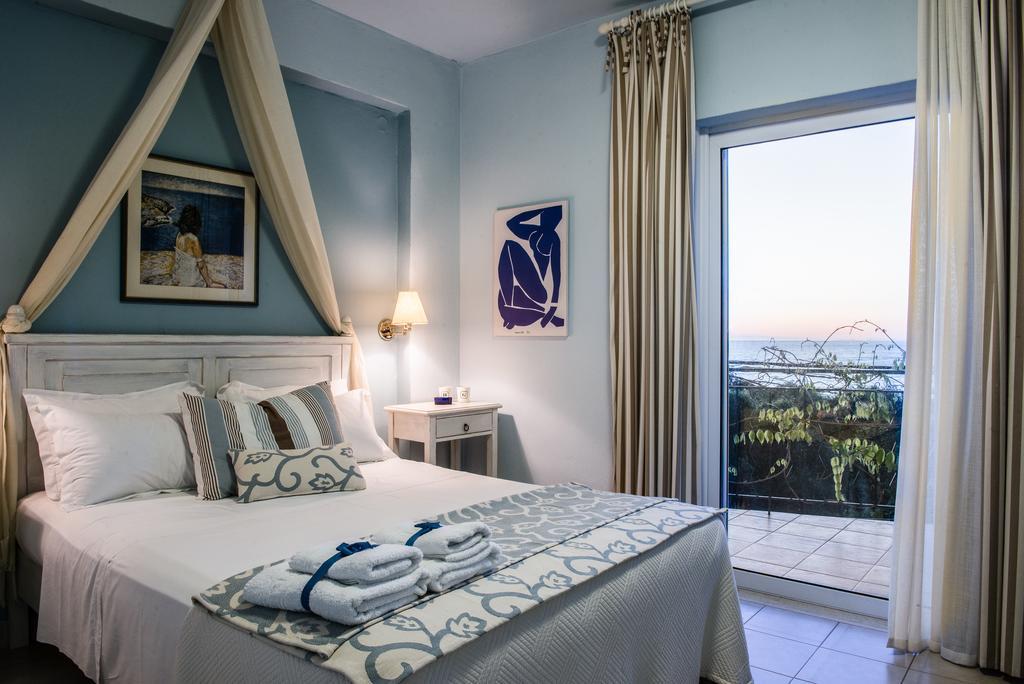 Palmina Mare Villa And Studios Paralia Vrachou Exteriör bild