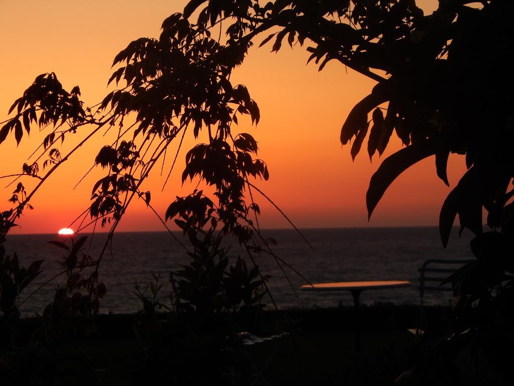 Palmina Mare Villa And Studios Paralia Vrachou Exteriör bild